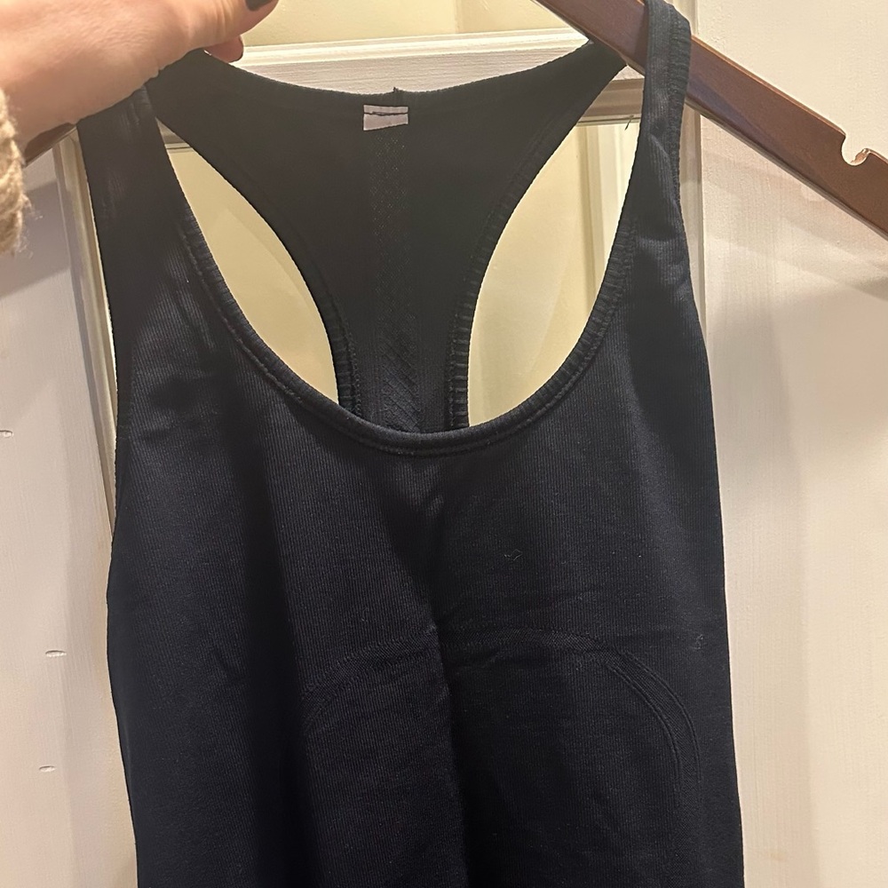 lululemon athletica Black Tank Top